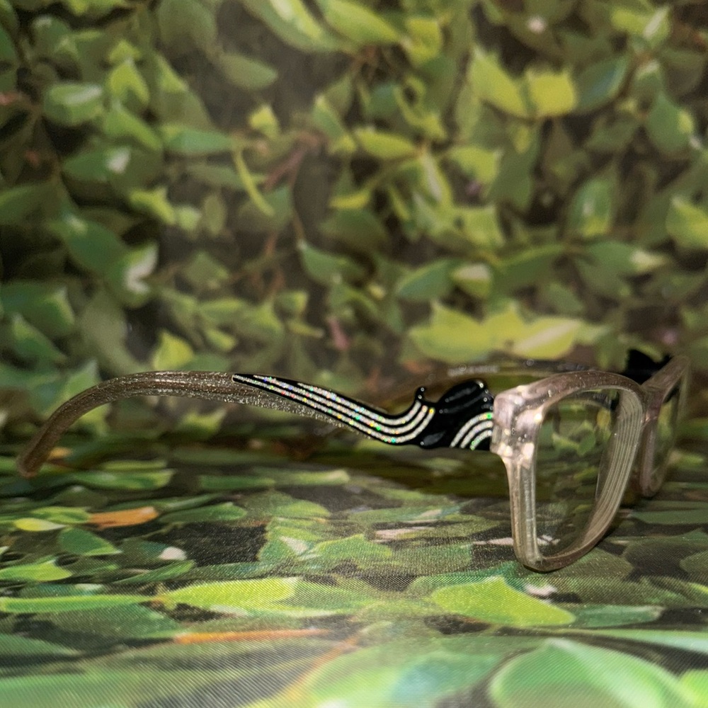 Guess Transparent and Black Patterned Glasses - image 5